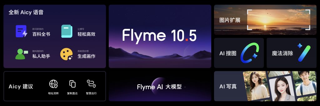 魅族发布全新交互领先的全场景AI操作系统FlymeOS及Flyme 10.5