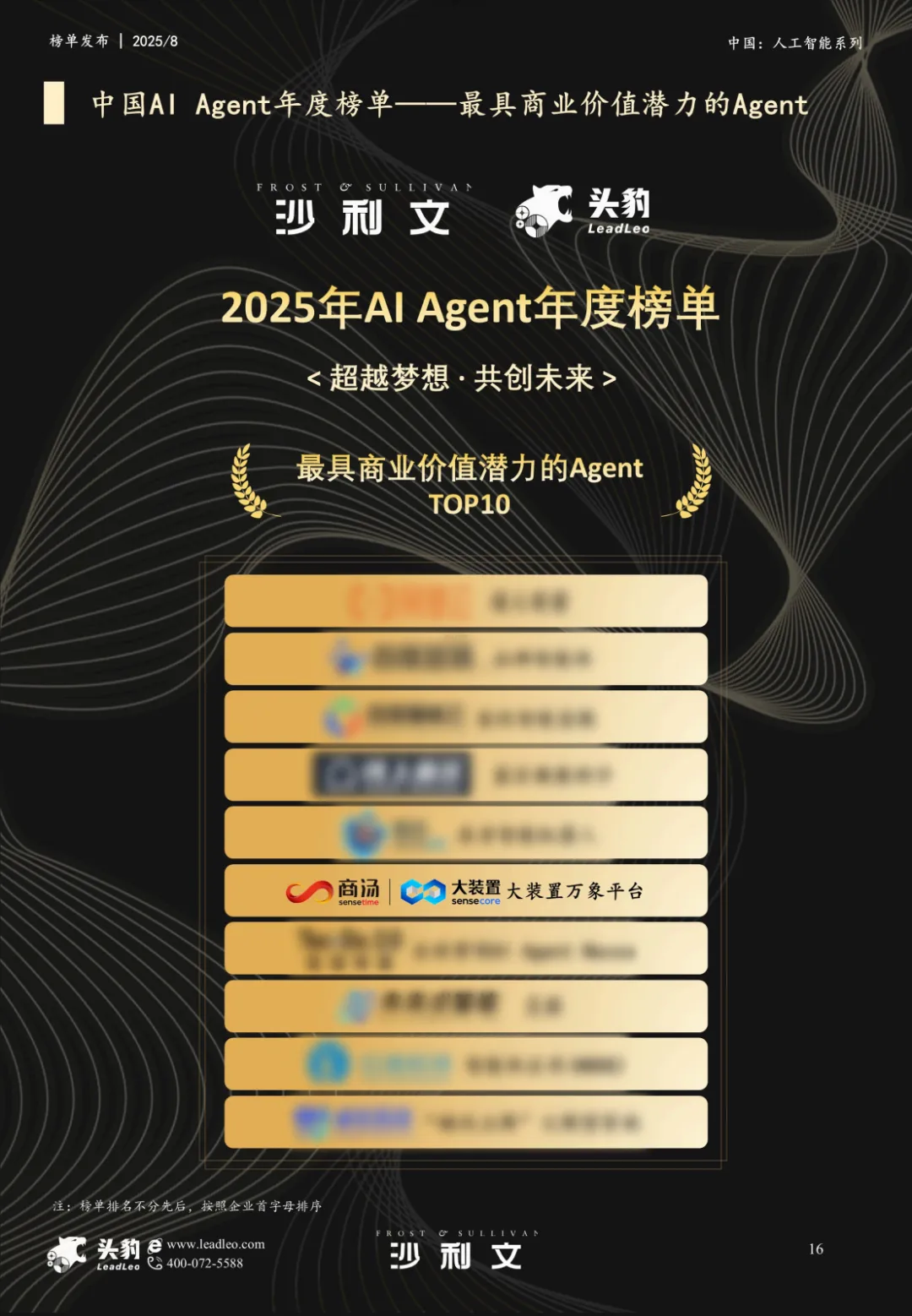 商汤科技“AI Agent”获沙利文四项大奖，加速AI向“生产力”进化