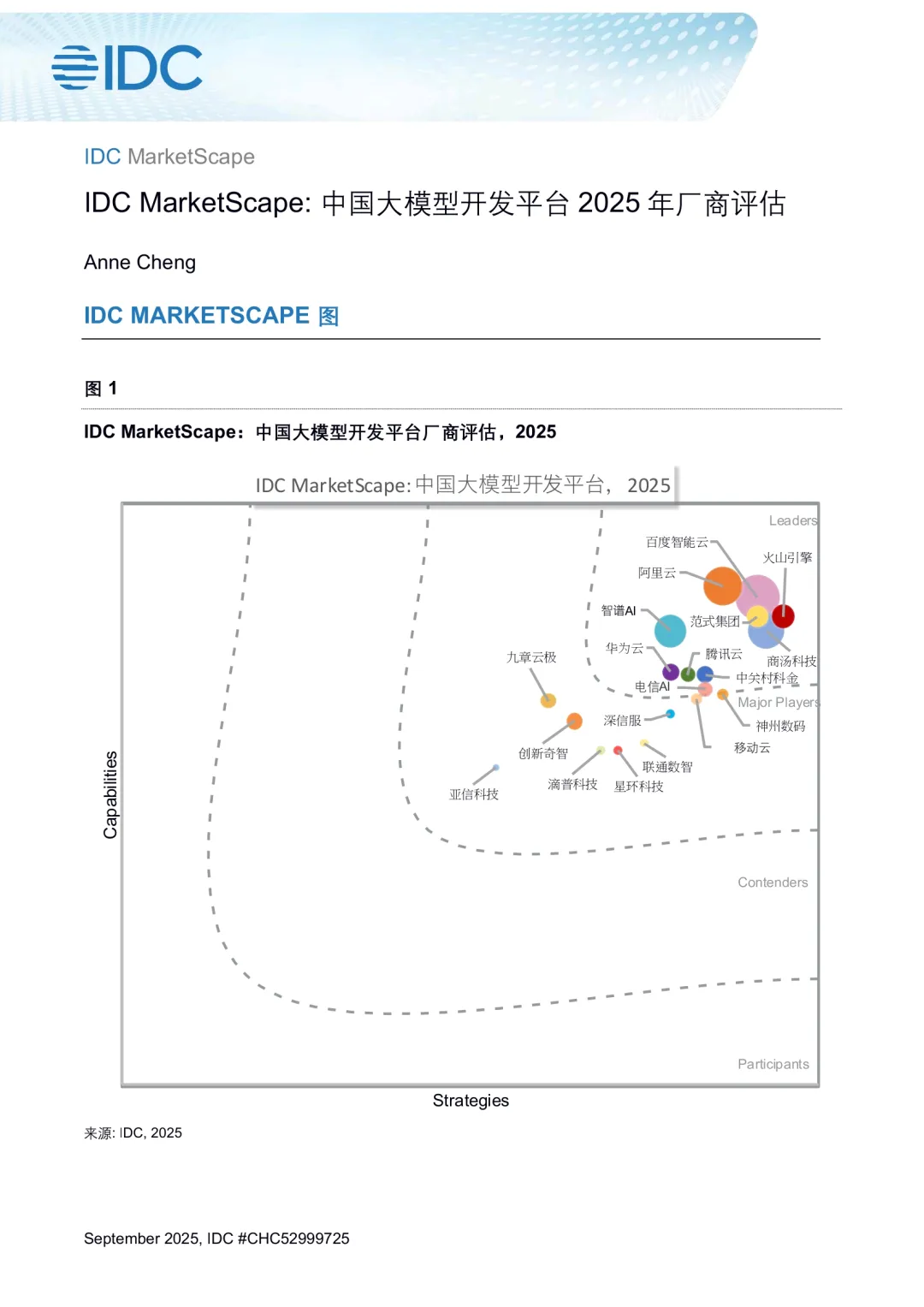 IDC发布最新报告：中关村科金入选中国大模型开发平台“领导者”阵营