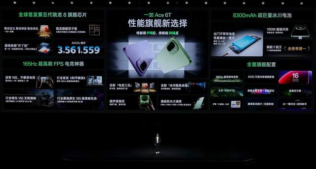 全球首发第五代骁龙8，一加 Ace 6T首销到手价2399元起